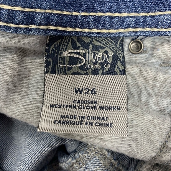 Silver Suki Jeans Capri - Picture 6 of 8